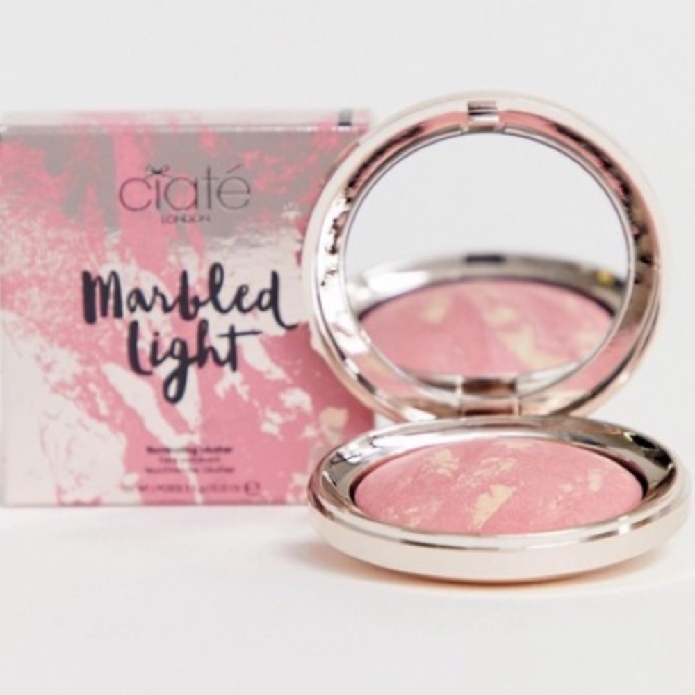 New Ciate London Marled Light Dusk Blush Luminizer